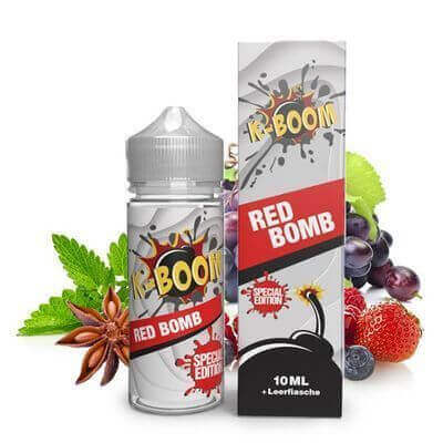 K - Boom - Red Bomb - 10 ml Aroma - Haus des Dampfes