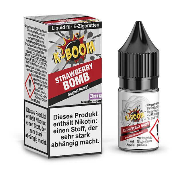 K - BOOM - Strawberry Bomb - Haus des Dampfes