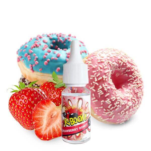 K - BOOM - Strawberry Donut - Aroma 10ml - Haus des Dampfes