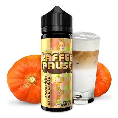 KAFFEEPAUSE by Steamshots - Pumpkin Spice Latte - 20 ml Aroma - Haus des Dampfes