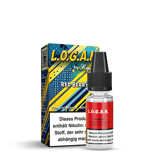 L.O.G.A.N. - by Kapka's Flava - Red Berry - Nikotinsalz Liquid 10ml