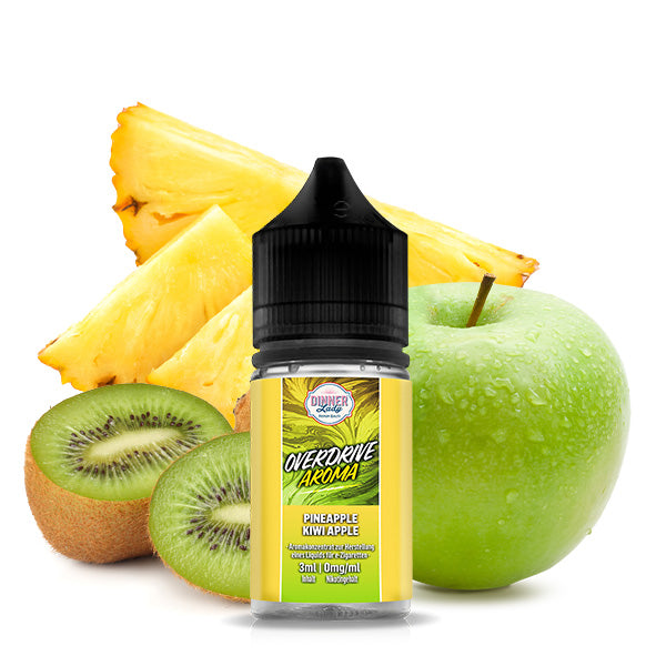DINNER LADY OVERDRIVE - Pineapple Kiwi Apple - Aroma 3ml