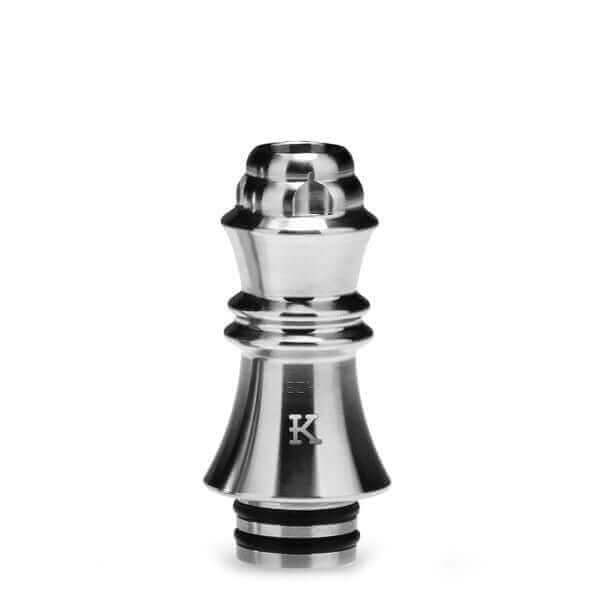 Kizoku - Chess Series 510 Knight Drip Tip - Silber - Haus des Dampfes