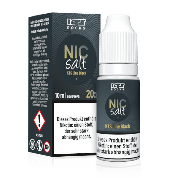 KTS Line - Black Nikotinsalz - 20 mg/ml - Haus des Dampfes