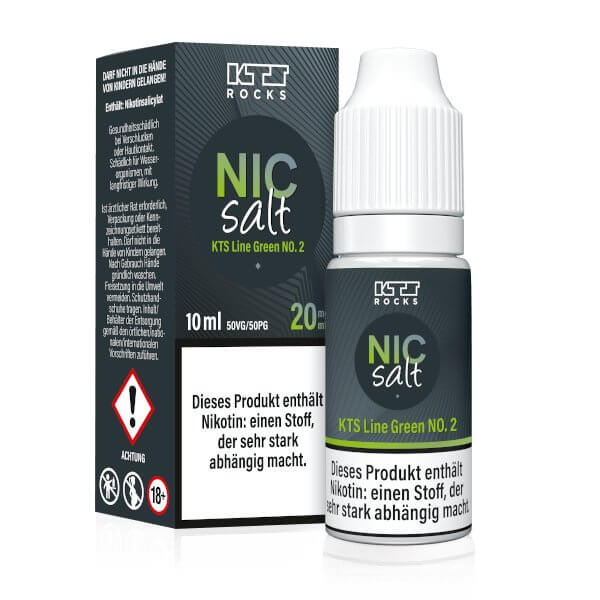 KTS Line - Green No. 2 Nikotinsalz - 20 mg/ml - Haus des Dampfes