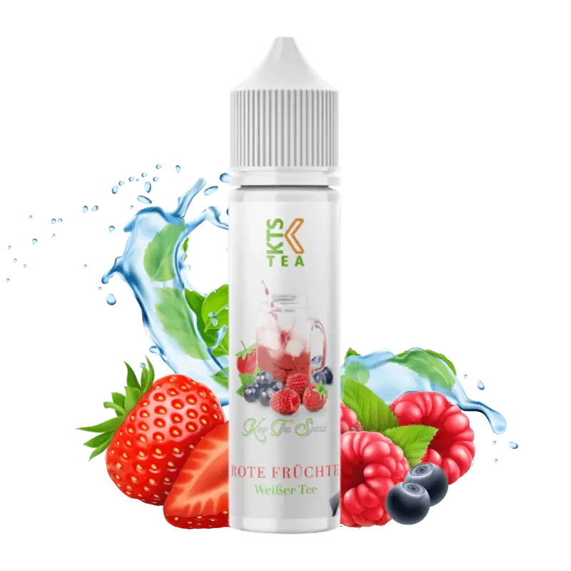 KTS Tea - Rote Früchte Weißer Tee - 10 ml Aroma - Haus des Dampfes
