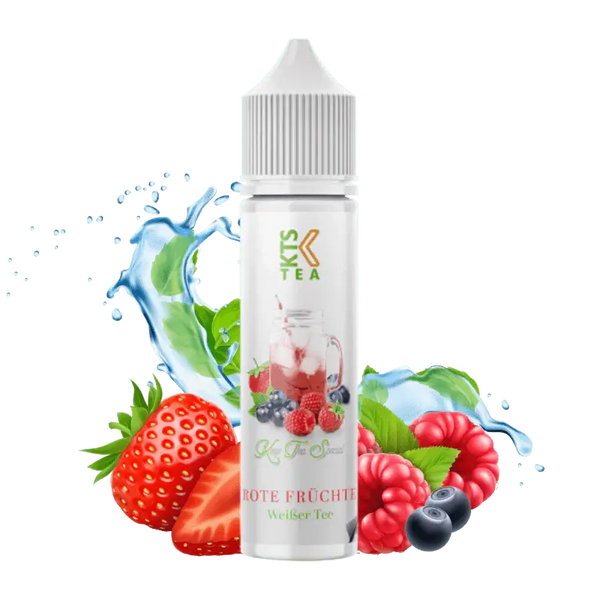 KTS Tea - Rote Früchte Weißer Tee - 10 ml Aroma - Haus des Dampfes