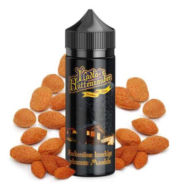 LÄDLAS Hüttenzauber - Zuckersüße knackige gebrannte Mandeln - 20 ml Aroma - Haus des Dampfes