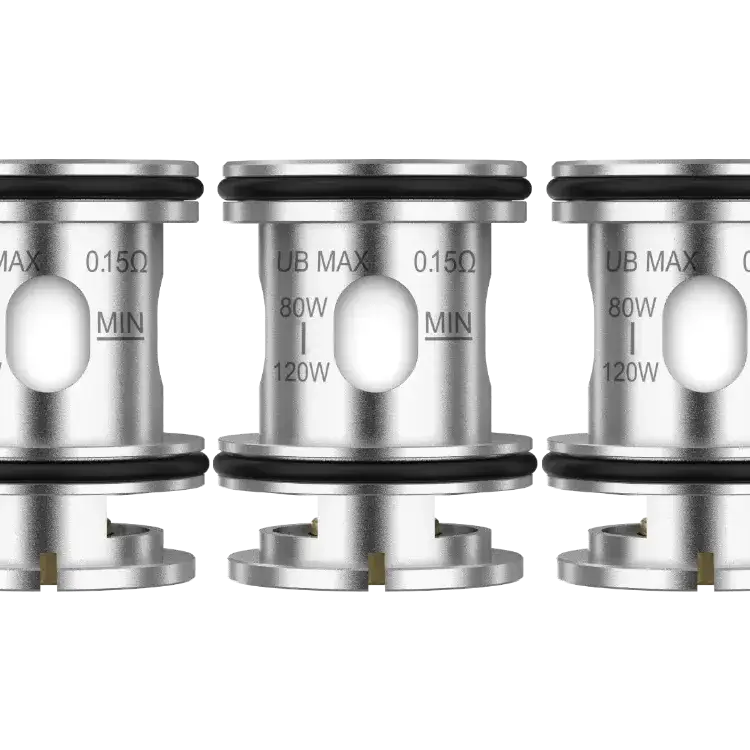 Lost Vape UB MAX Verdampferköpfe - 0,15 Ohm Mesh für dichten Dampf und intensiven Geschmack.