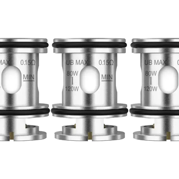 Lost Vape UB MAX Verdampferköpfe - 0,15 Ohm Mesh für dichten Dampf und intensiven Geschmack.