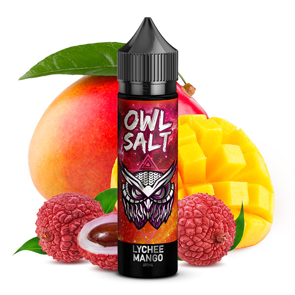 OWL SALT - Lychee Mango Aroma 10ml (Longfill)