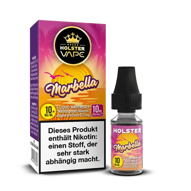 Holster Nikotinsalz - Marbella - Liquid 10ml