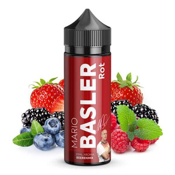 MARIO BASLER - Rot - 30 ml Aroma - Haus des Dampfes