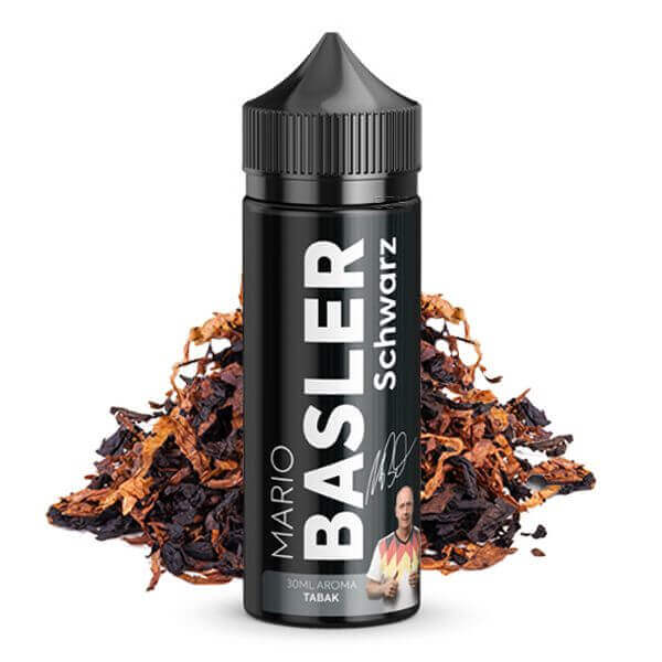 MARIO BASLER - Schwarz - 30 ml Aroma - Haus des Dampfes