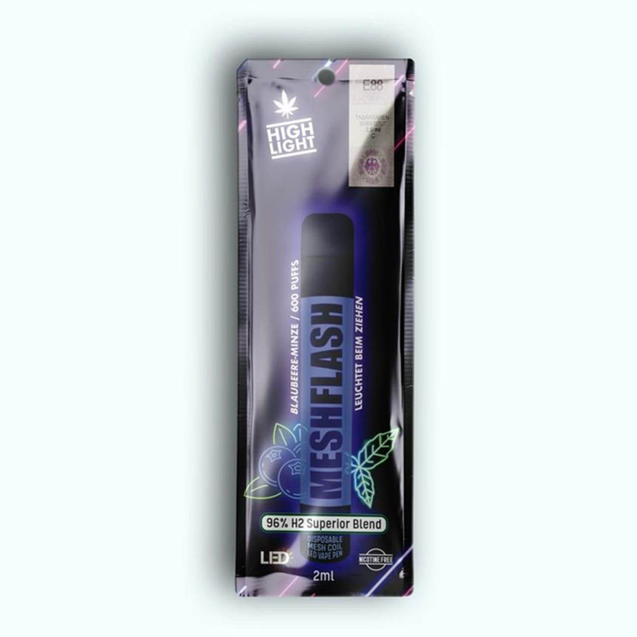 germany vape Crystal Pro 600 German Edition | Child-Lock Disposable Vape