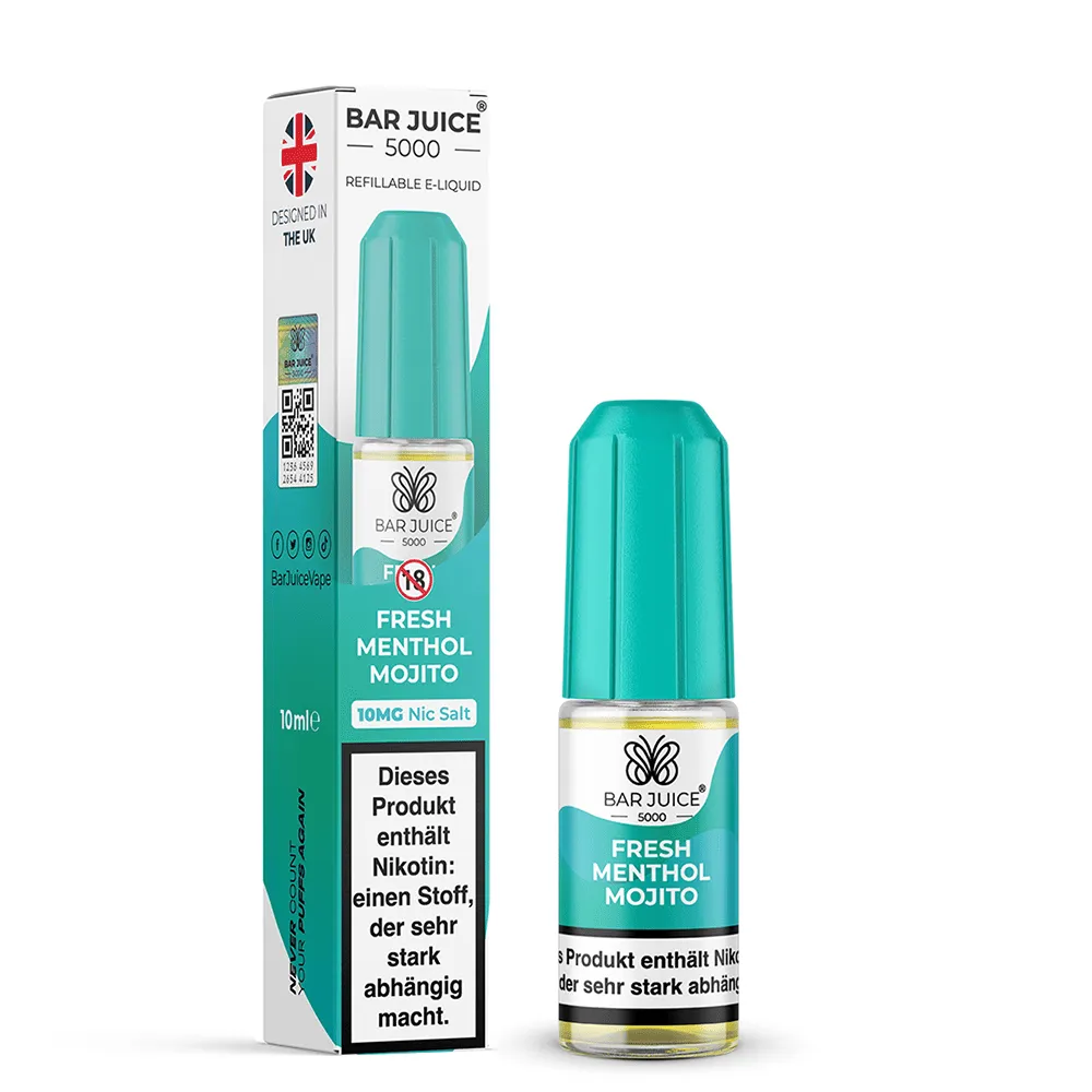 BAR JUICE 5000 - Fresh Menthol Mojito - Liquid 10ml