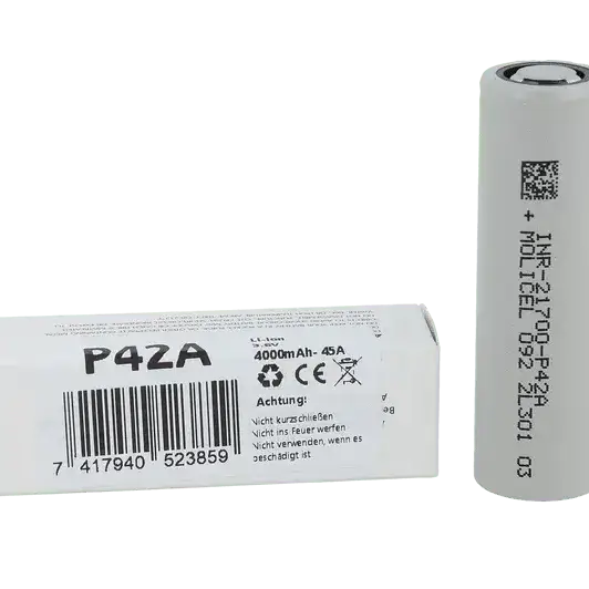 Molicel INR21700 - P42A - 4000mAh Akku - Haus des Dampfes