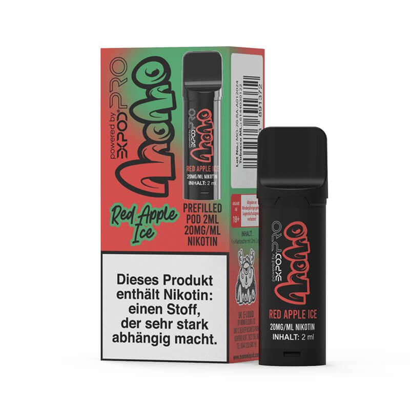 Momo Pod (ELFA kompatibel) - Red Apple Ice 20mg - Haus des Dampfes