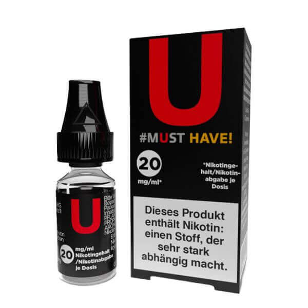MUST HAVE - U Nikotinsalz - 20 mg/ml - Haus des Dampfes