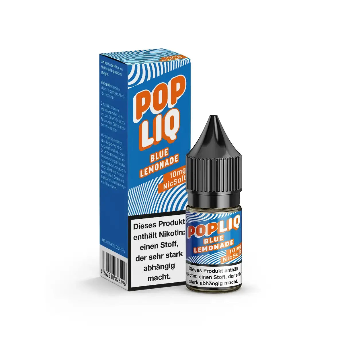 *NEU* PopLiq - Blue Lemonade Nikotinsalz 10ml – Nikotin Shot Produktfoto