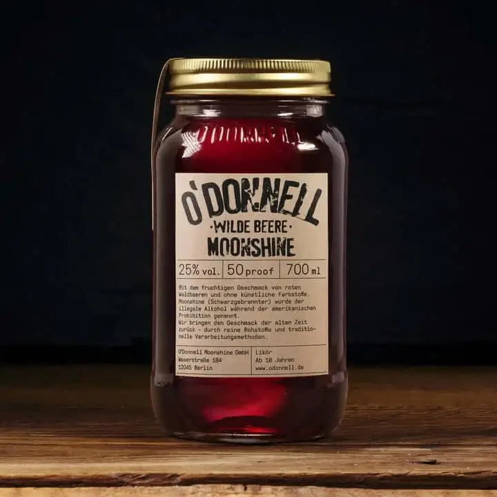 O´Donnel Moonshine - Wilde Beere - Beerenlikör - 700 ml - Haus des Dampfes