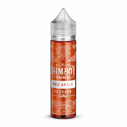 Ohmboy Volume III - Rhubarb Chilled - Red Apple - 15 ml Aroma - Haus des Dampfes