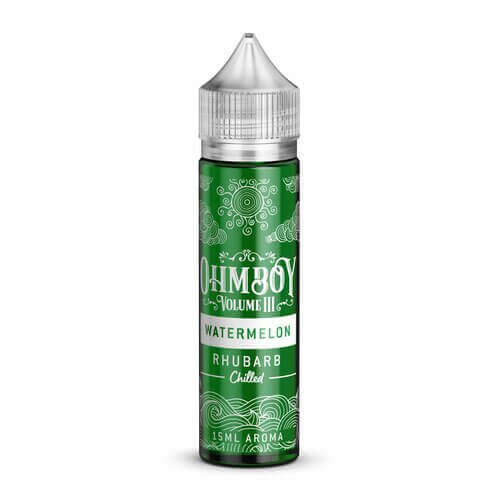 Ohmboy Volume III - Rhubarb Chilled - Watermelon - 15 ml Aroma - Haus des Dampfes