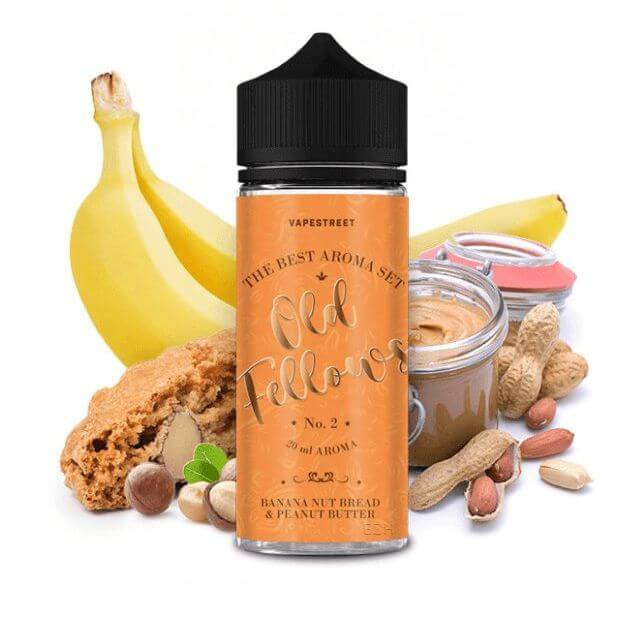 OLD FELLOWS - No. 2 Banana Nut Bread & Peanut Butter - 20 ml Aroma - Haus des Dampfes