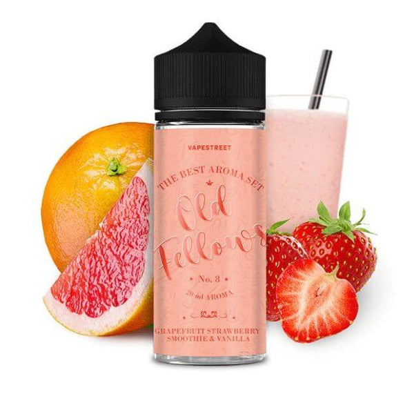 OLD FELLOWS - No. 8 Grapefruit Strawberry Smoothie & Vanilla - 20 ml Aroma - Haus des Dampfes