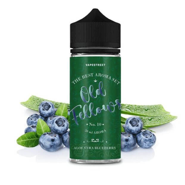 OLD FELLOWS - No.10 Aloe Vera Blueberry - 20 ml Aroma - Haus des Dampfes