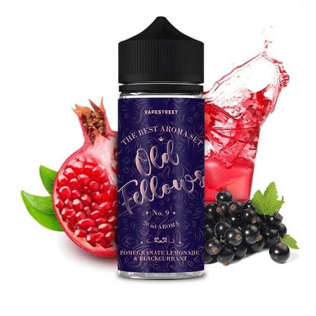OLD FELLOWS - No.9 Pomegranate Lemonade & Blackcurrant - 20 ml Aroma - Haus des Dampfes