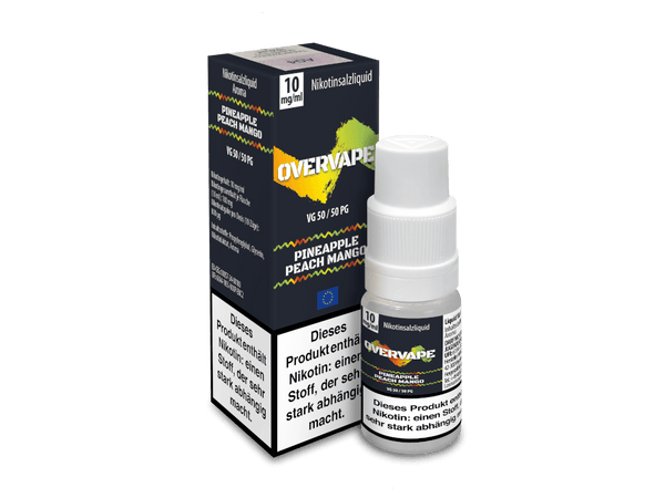 OVERVAPE - Pineapple Peach Mango - Nikotinsalz Liquid 10ml