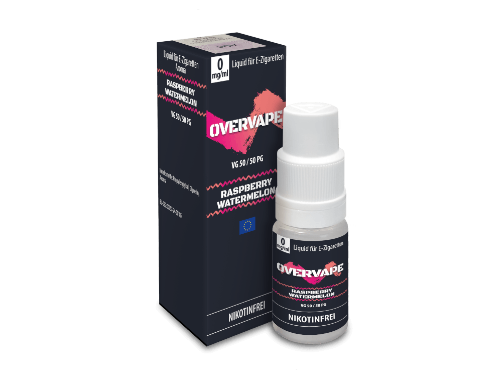 OVERVAPE - Raspberry Watermelon - Nikotinsalz Liquid 10ml