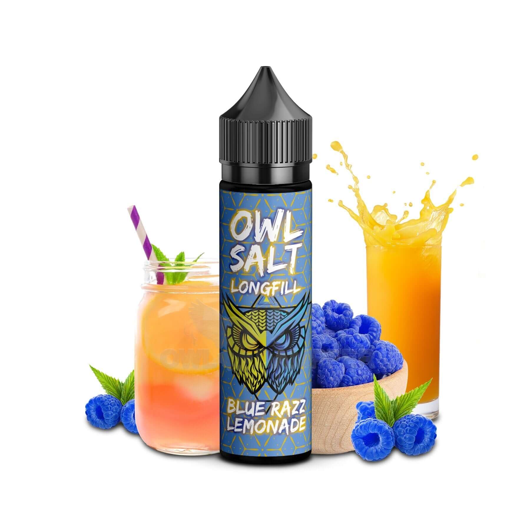 OWL - Overdosed Blue Razz Lemonade 10ml Aroma - Haus des Dampfes