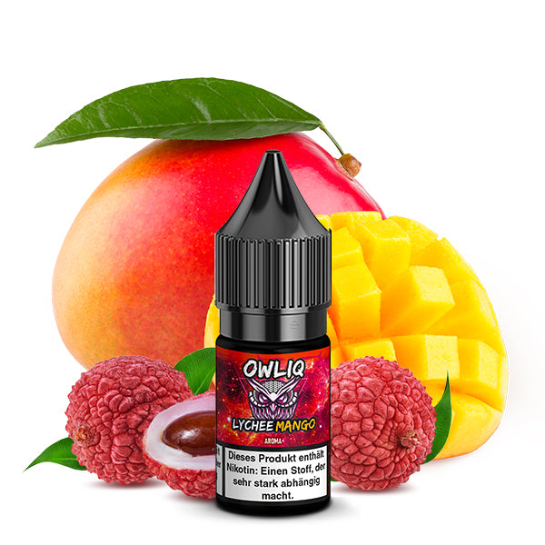 OWLIQ - Lychee Mango - Nikotinsalz Liquid 10 ml