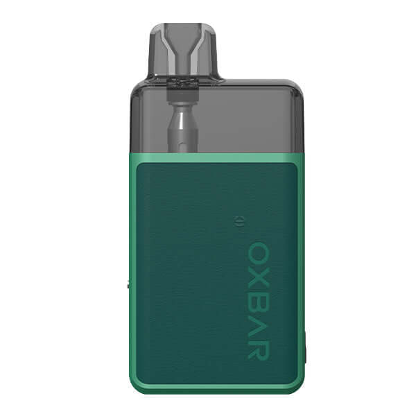 OXBAR Oxpod Elite Pod Kit in sleek green design, compact vape device for MTL and RDL experiences.