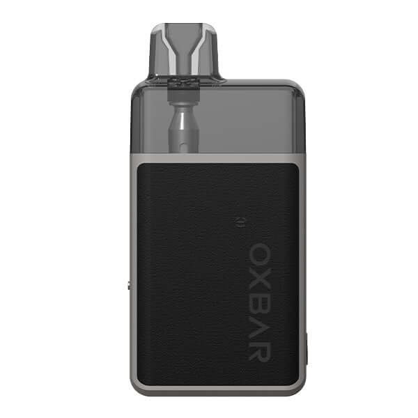 OXBAR Oxpod Elite Pod Kit in sleek design with transparent pod and leather-like finish.