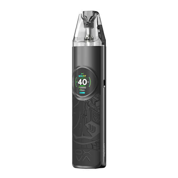 OXVA NeXlim Pod Kit with adjustable power up to 40 watts, compact design and 1500 mAh battery.