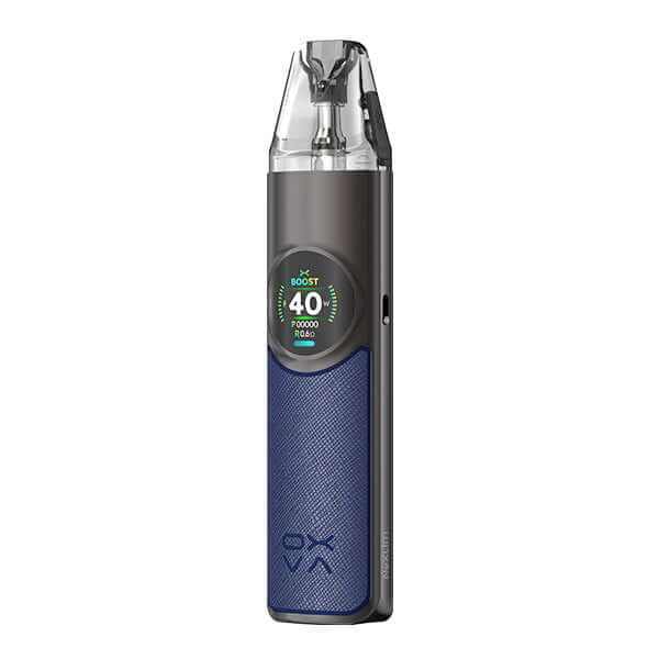 OXVA NeXlim Pod Kit in sleek design featuring 1500 mAh battery and adjustable 40W power performance.