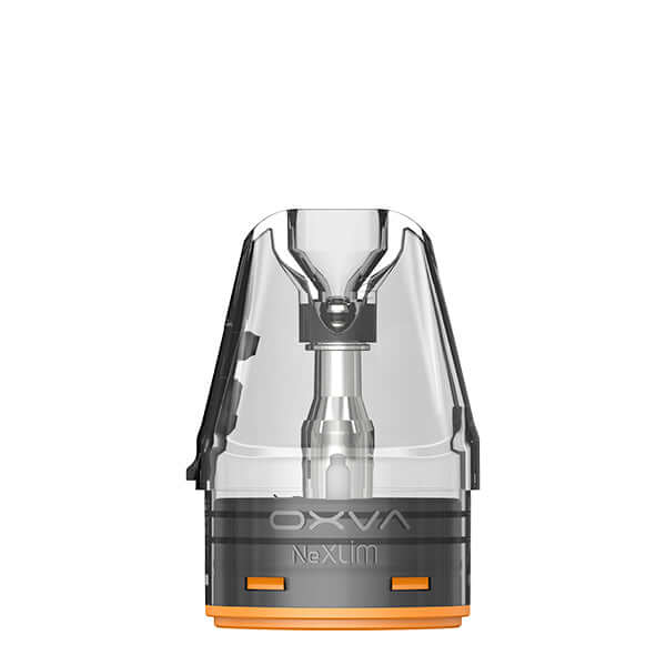 OXVA NeXlim Pod Tank, transparent design, advanced mesh coils for optimal vaping experience.