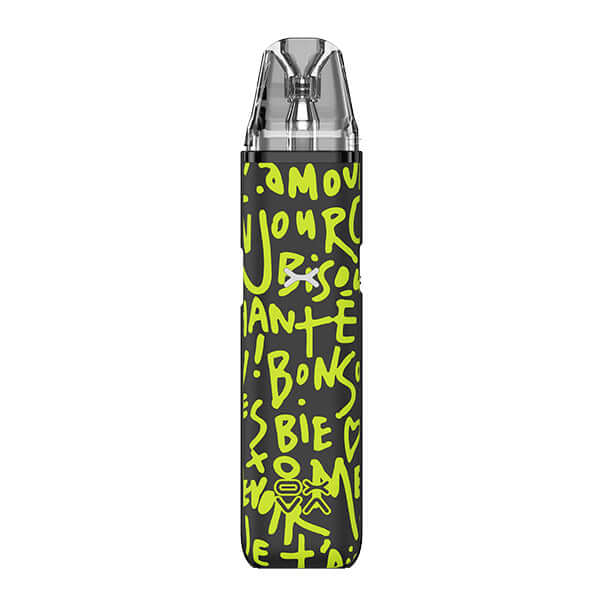 OXVA Xlim Go Pod Kit in vibrant design, perfect for MTL and RDL vaping, featuring adjustable airflow and ergonomic build.