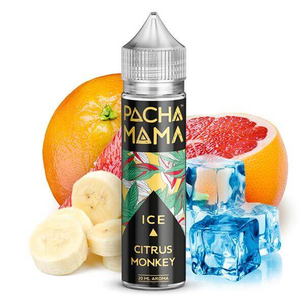 Pacha Mama - Citrus Monkey Ice - 20 ml Aroma - Haus des Dampfes