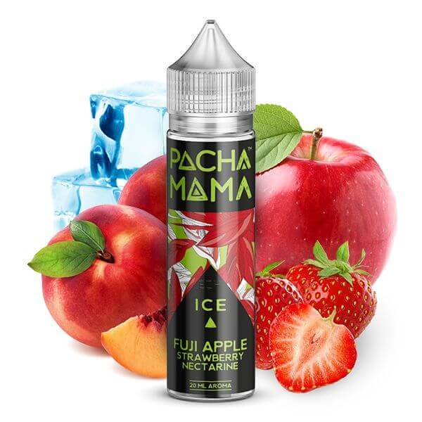 Pacha Mama - Fuji Apple Strawberry Nectarine Ice - 20 ml Aroma - Haus des Dampfes