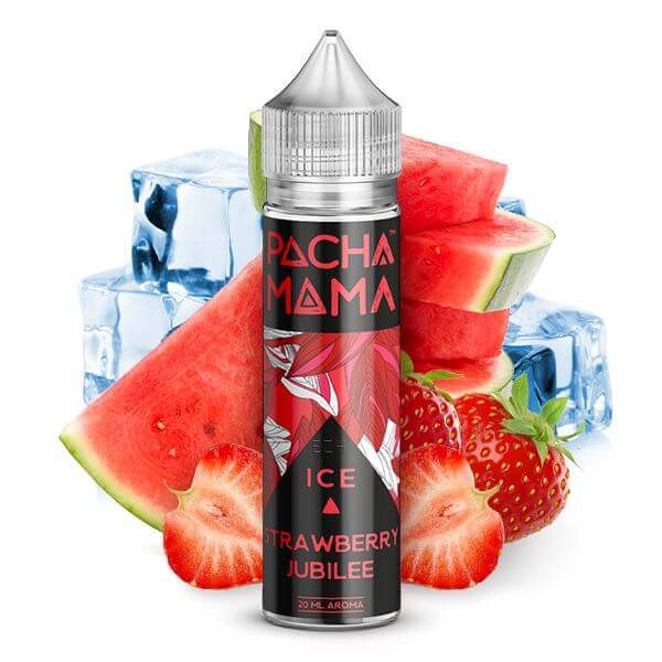 Pacha Mama - Strawberry Jubilee Ice - 20 ml Aroma - Haus des Dampfes