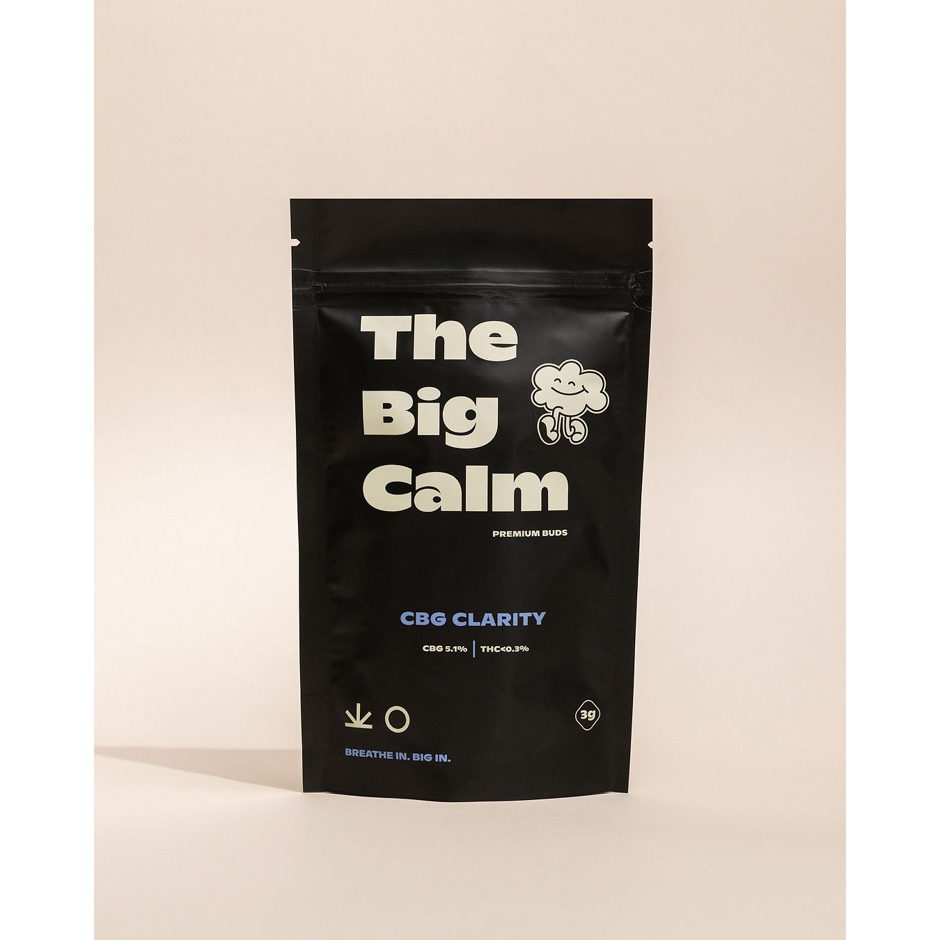 THE BIG CALM – Premium CBD & CBG Blüten (3gr Tüten)
