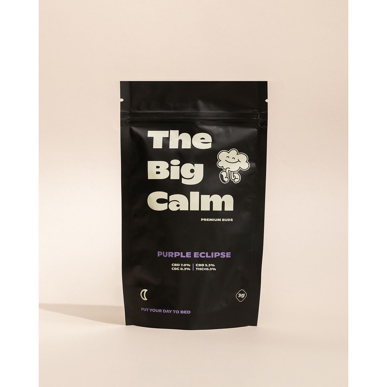 THE BIG CALM – Premium CBD & CBG Blüten (3gr Tüten)