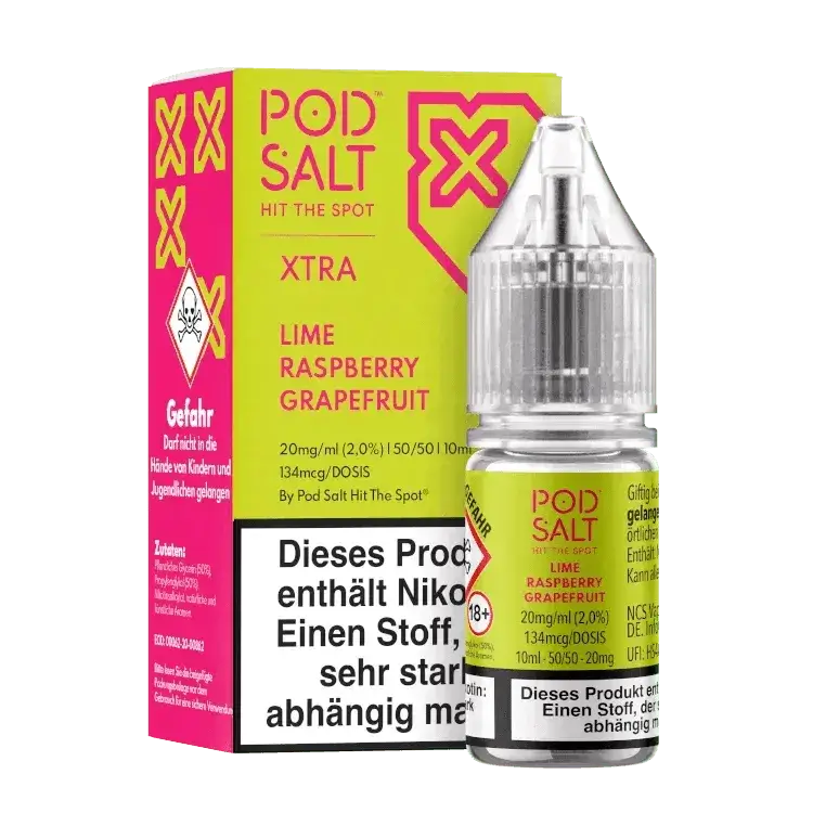 Pod Salt X - Lime Raspberry Grapefruit - Nikotinsalz Liquid - Haus des Dampfes
