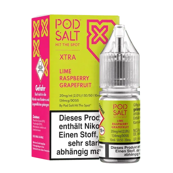 Pod Salt X - Lime Raspberry Grapefruit - Nikotinsalz Liquid - Haus des Dampfes