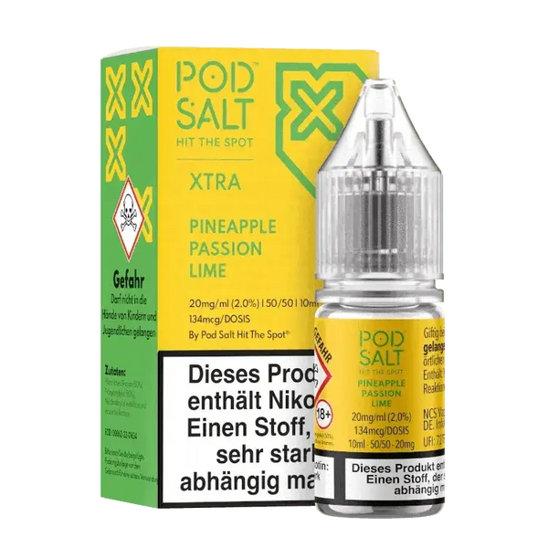 Pod Salt X - Pineapple Passion Lime - Nikotinsalz Liquid - Haus des Dampfes