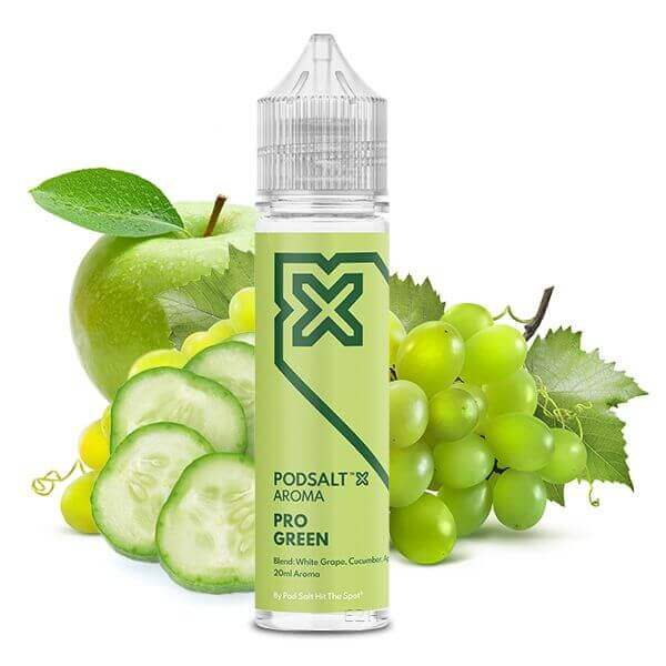 POD SALT X - Pro Green - 20 ml Aroma - Haus des Dampfes